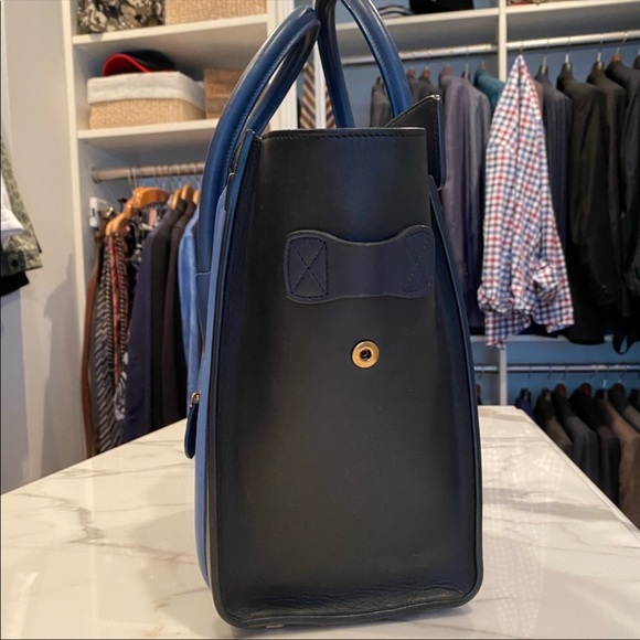 SOLD ON OTHER APP Celine Blue Multi Micro Tote - Picture 13 of 16